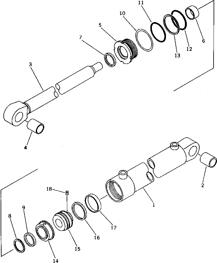 Кольцо уплотнительное (O-Ring) MRB24011B-P140  Komatsu