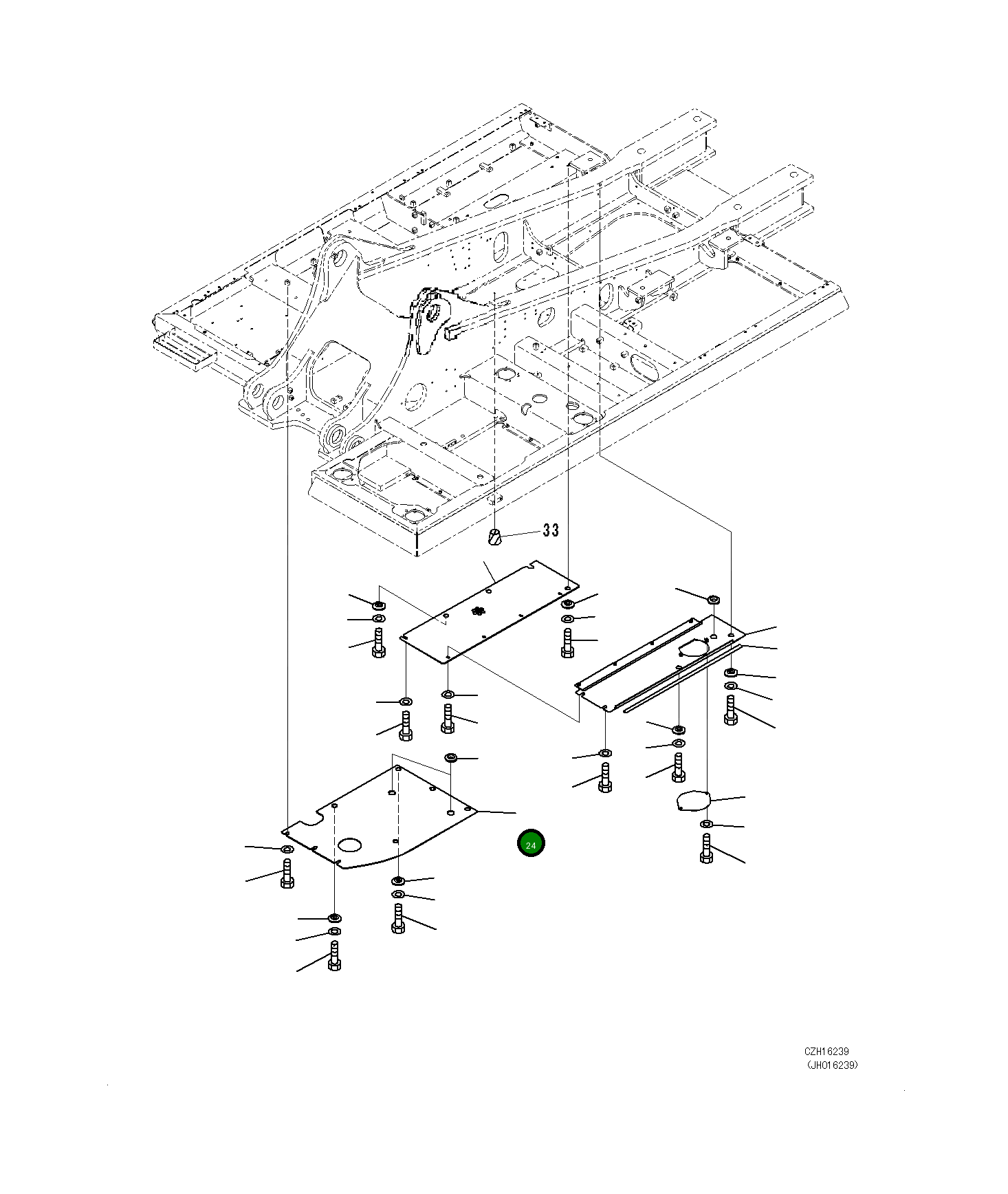 Крышка 208-54-D7931 Komatsu