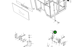 Крышка 23B-953-6370 Komatsu