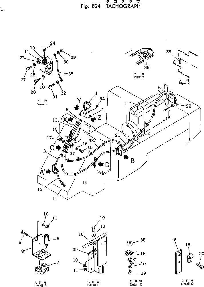 Болт 380-140483 Komatsu