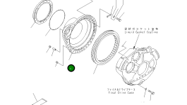 Крышка 19M-27-21130 Komatsu