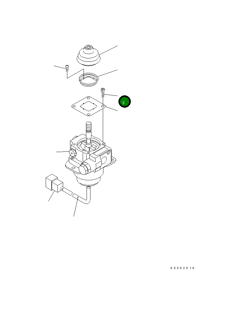 Болт 01252-60512 Komatsu