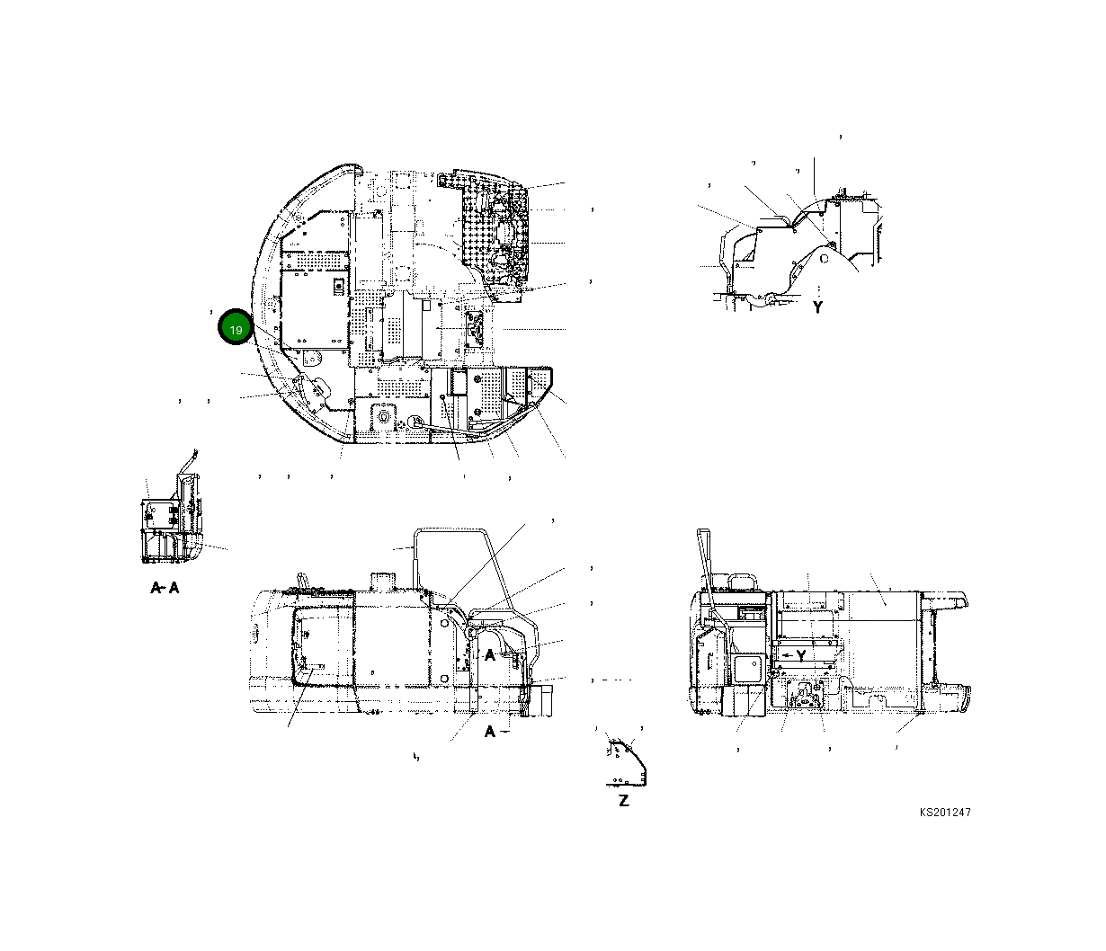 Болт 01010-71270 Komatsu