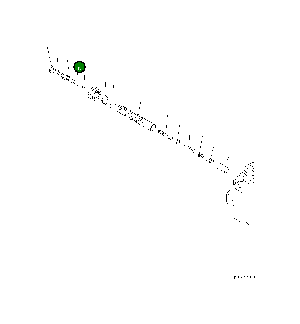 Кольцо уплотнительное (O-Ring) 07002-11223 Komatsu