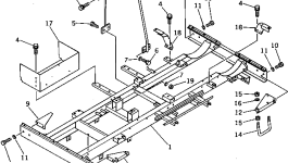 Кронштейн M721145006720 Komatsu