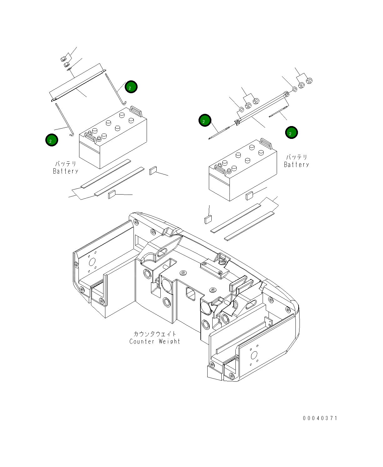 Болт 421-06-H4460  Komatsu