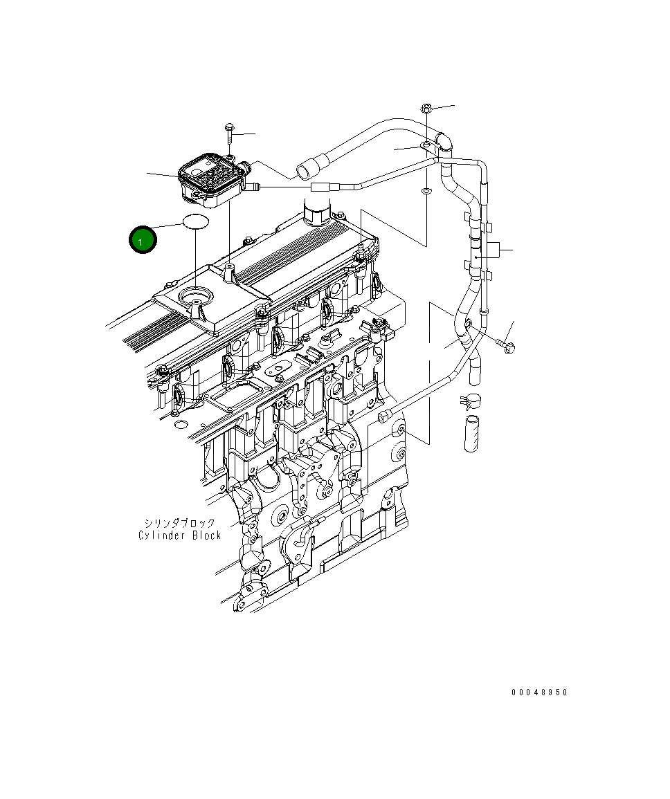 Кольцо уплотнительное (O-Ring) 6745-21-7120  Komatsu
