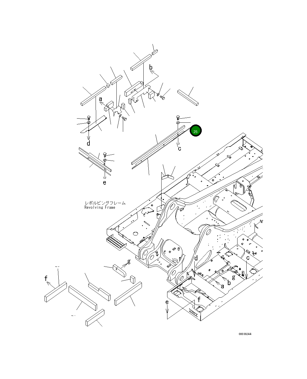 Крышка 207-46-71543  Komatsu