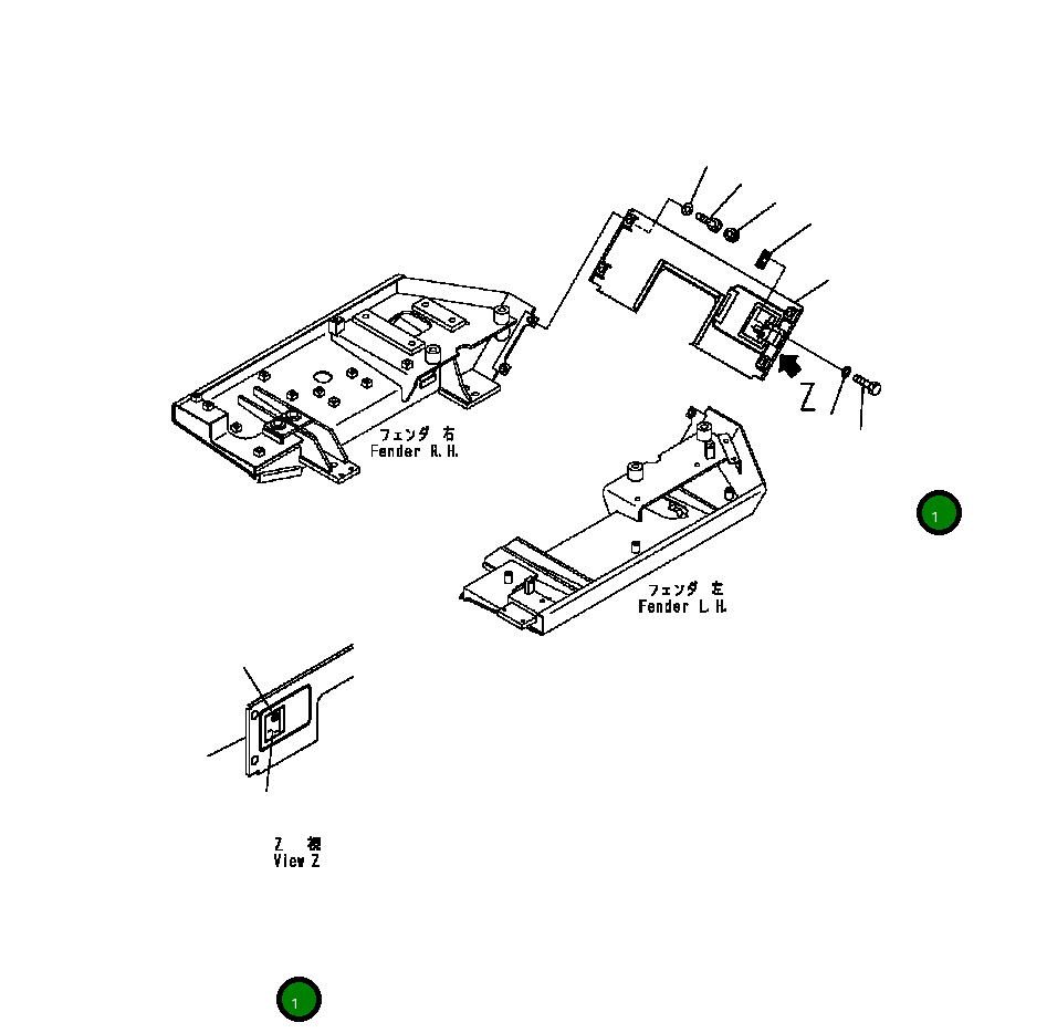 Крышка 124-78-62180 Komatsu