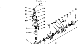 Подшипник 232-40-33480 Komatsu