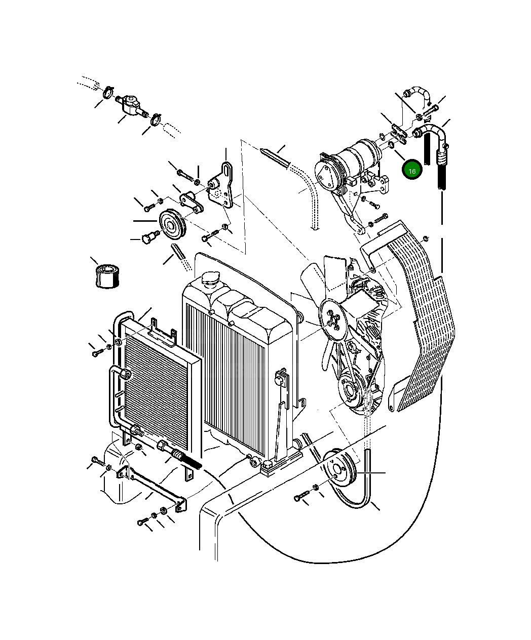 Кольцо уплотнительное (O-Ring) 312649607 Komatsu