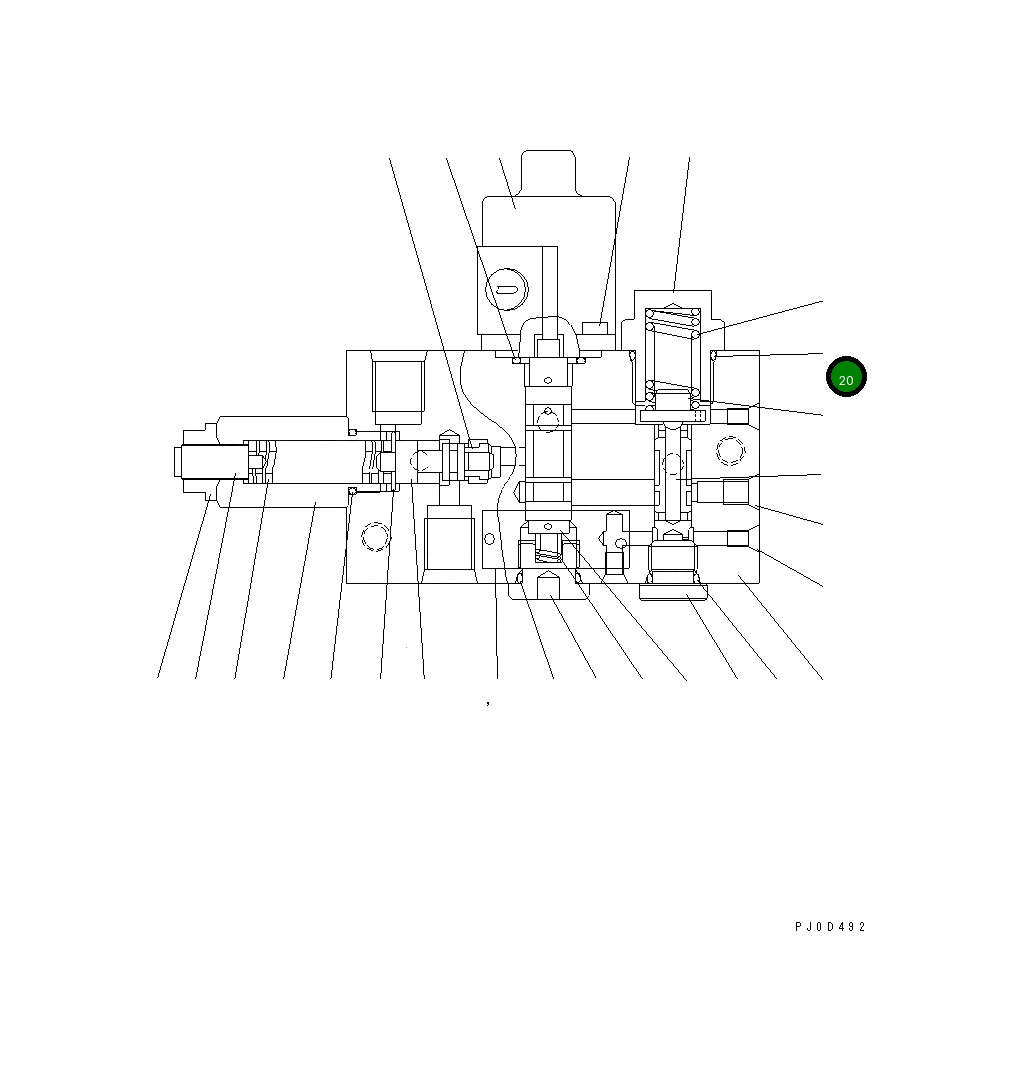 Кольцо уплотнительное (O-Ring) UC1301193002 Komatsu