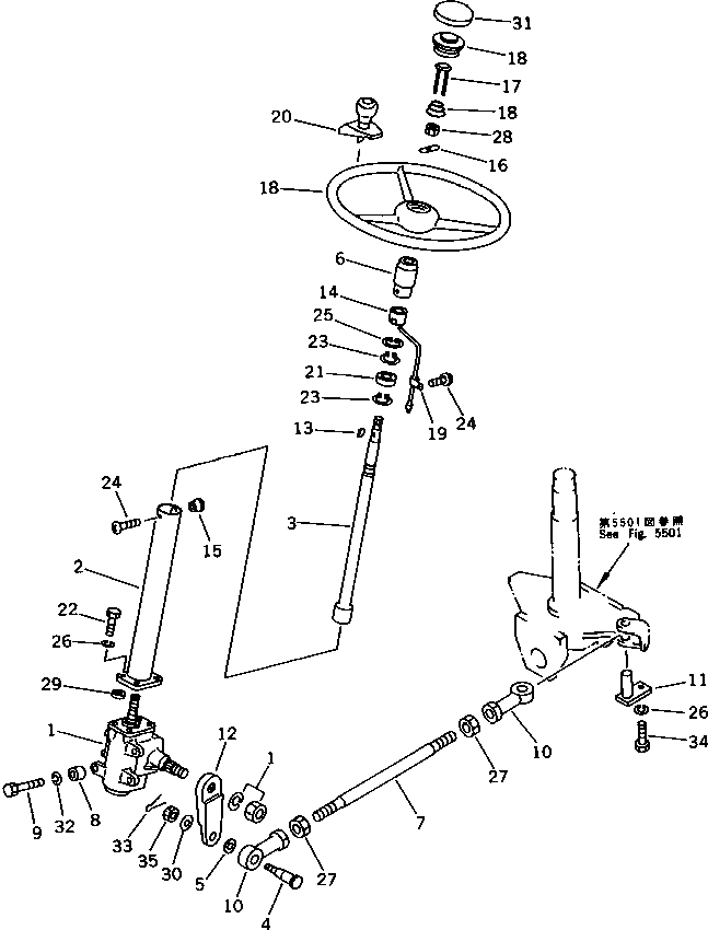 Болт 268-60-31940 Komatsu