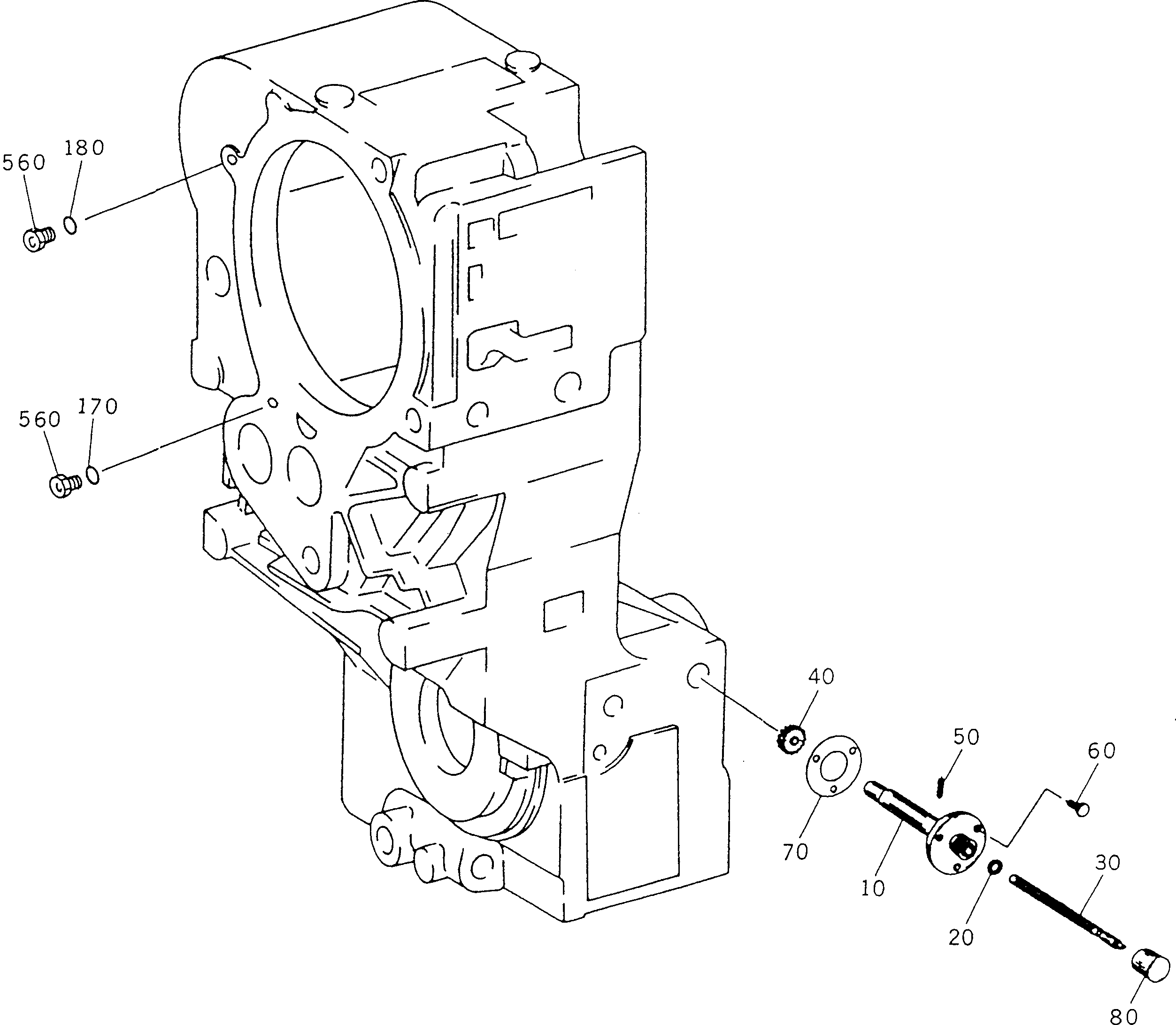 Кольцо уплотнительное (O-Ring) BW056578 Komatsu