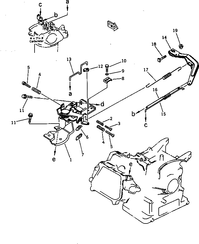 Болт HD92301050160A  Komatsu