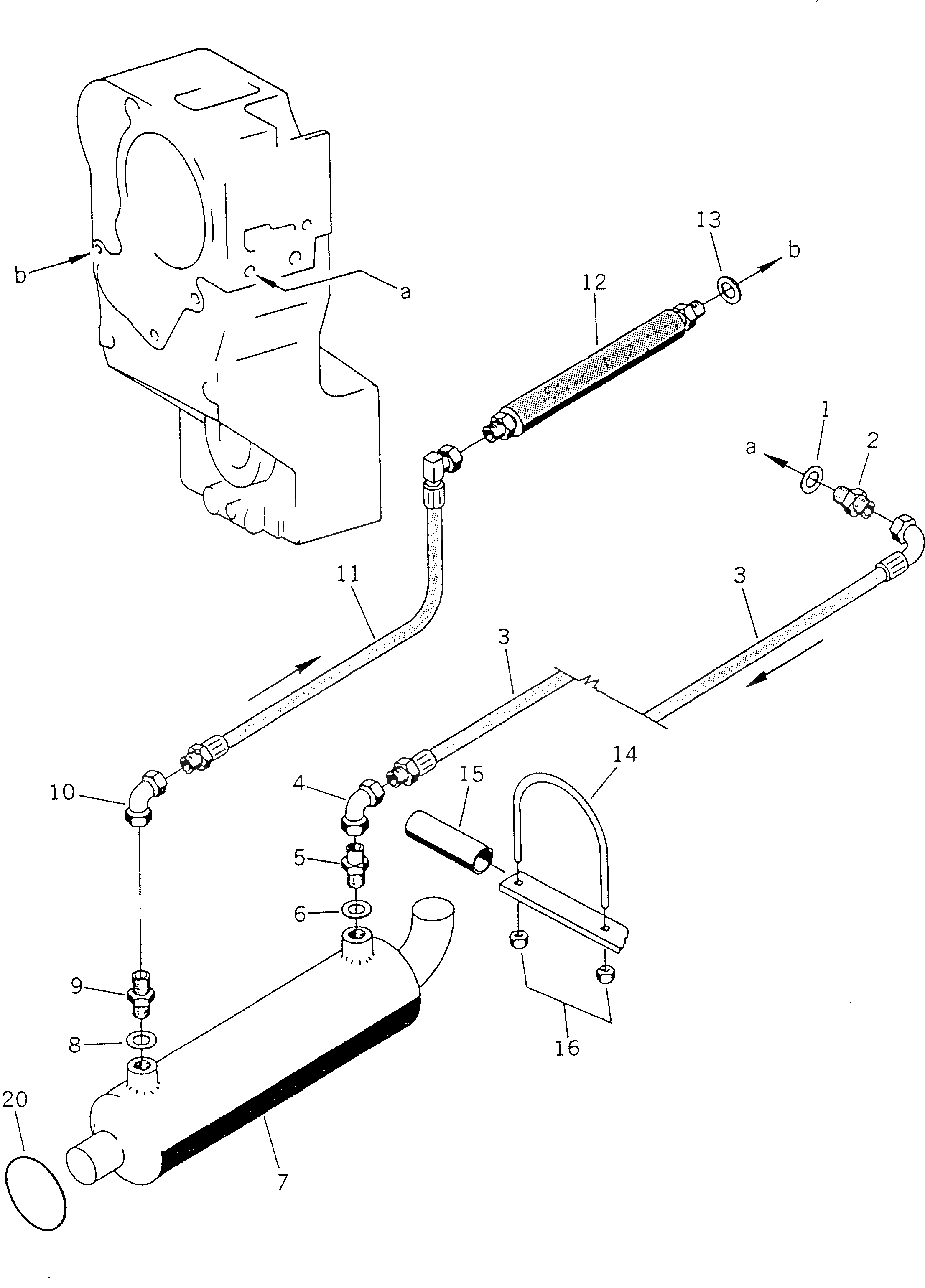 Кольцо уплотнительное (O-Ring) BW052576 Komatsu