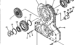 Корпус 135-60-23210 Komatsu