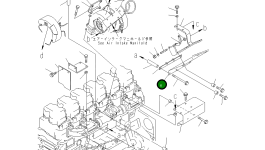 Крышка 6218-11-5422 Komatsu