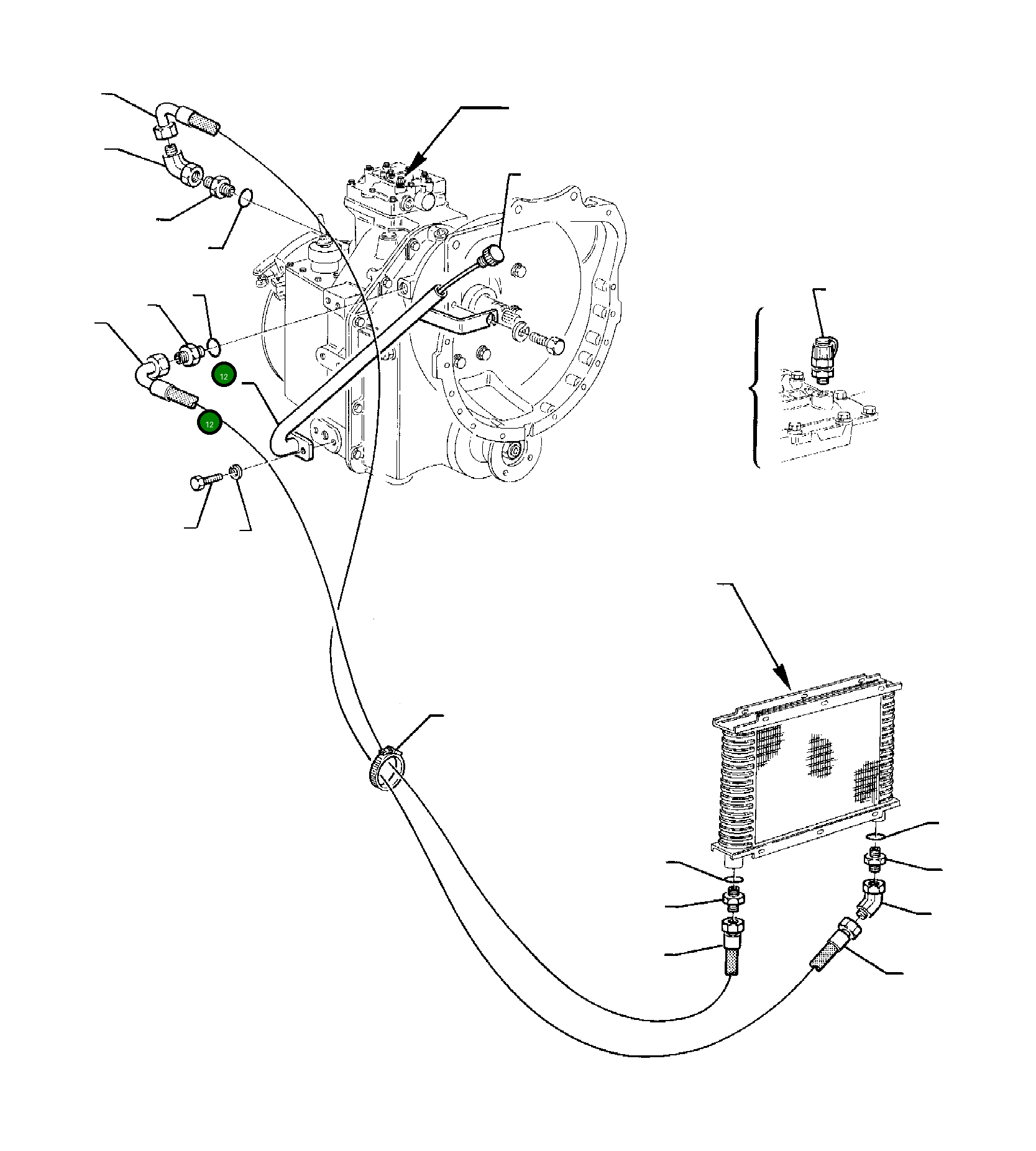 Кольцо уплотнительное (O-Ring) 855670022 Komatsu