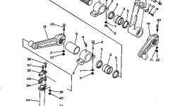 Палец 232-70-13360 Komatsu
