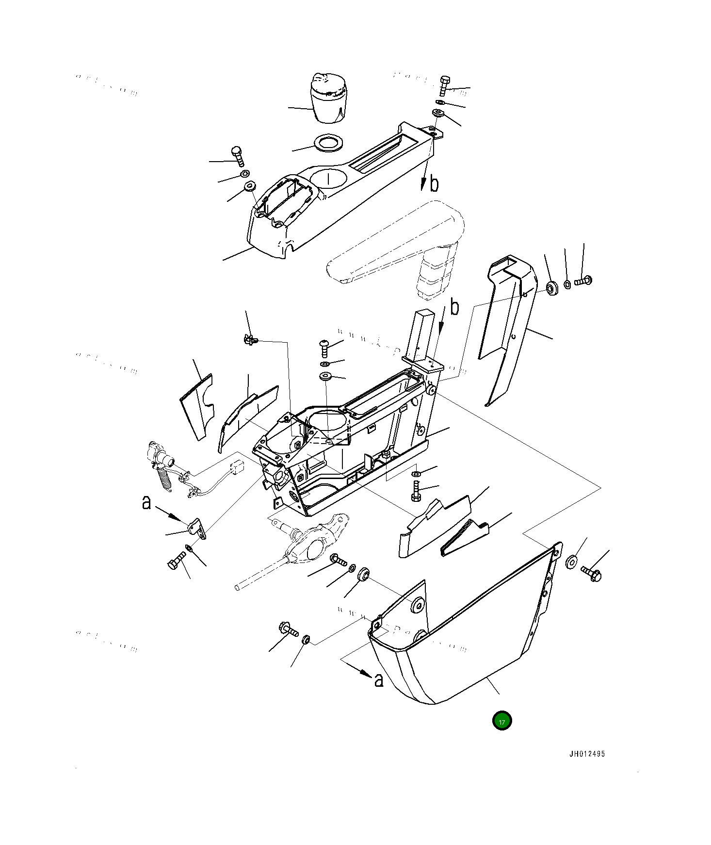 Крышка 20Y4341442 Komatsu