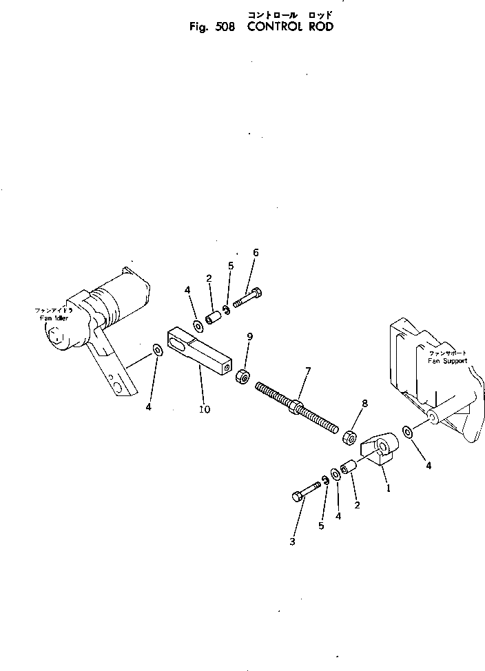 Болт CUS-121B Komatsu