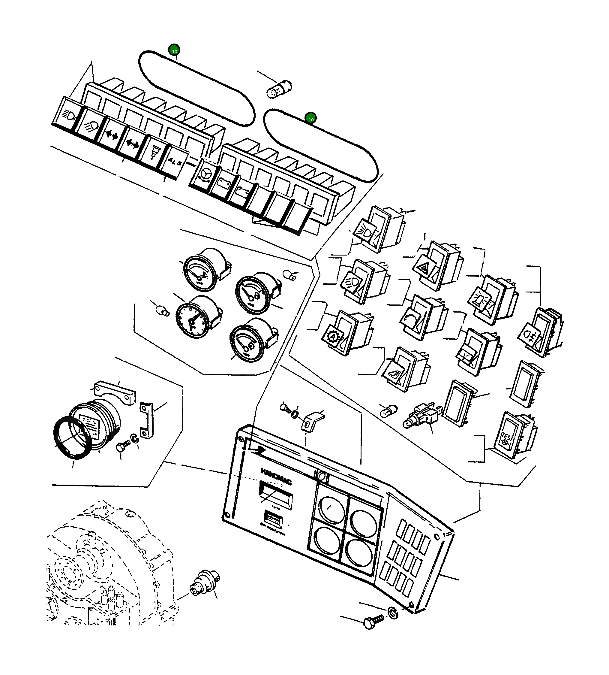 Кольцо уплотнительное (O-Ring) 3007040X1 Komatsu