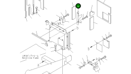 Крышка 20E-54-K1813 Komatsu
