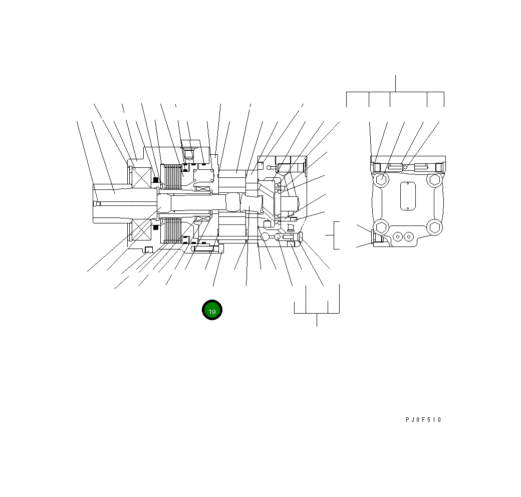 Болт STAA0033A-30  Komatsu