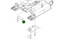 Крышка 11Y-21-11282 Komatsu