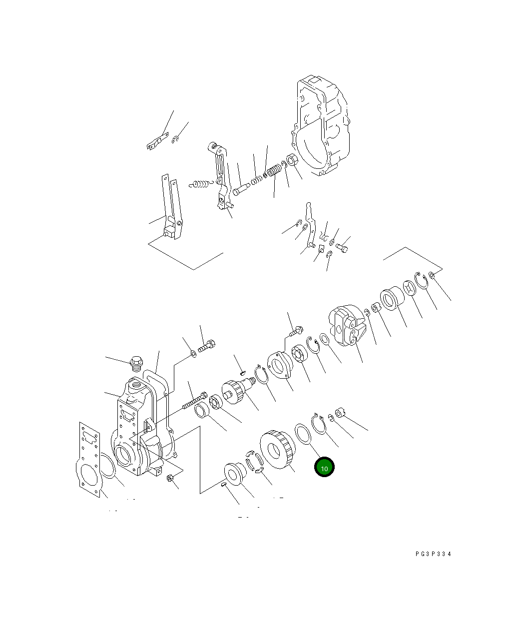 Кольцо ND090976-0030 Komatsu