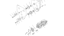 Болт 01252-41440 Komatsu