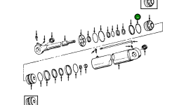 Кольцо уплотнительное (O-Ring) 343 945 R1 Komatsu