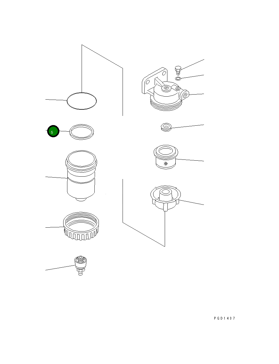 Кольцо 600-311-9950 Komatsu