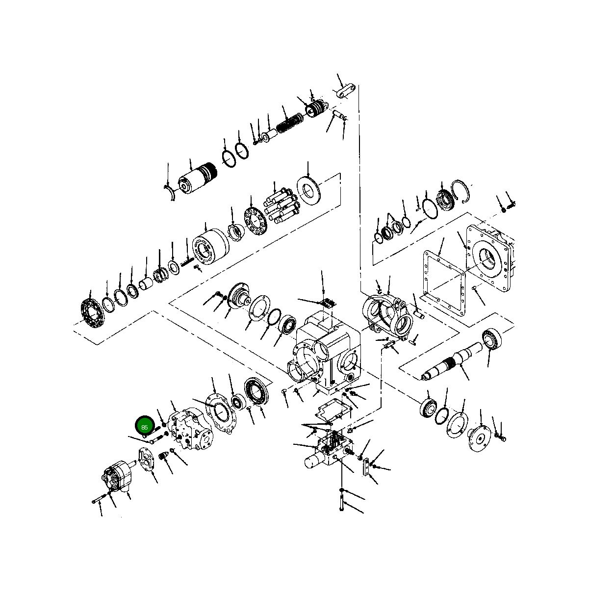 Болт 113 782 H45  Komatsu