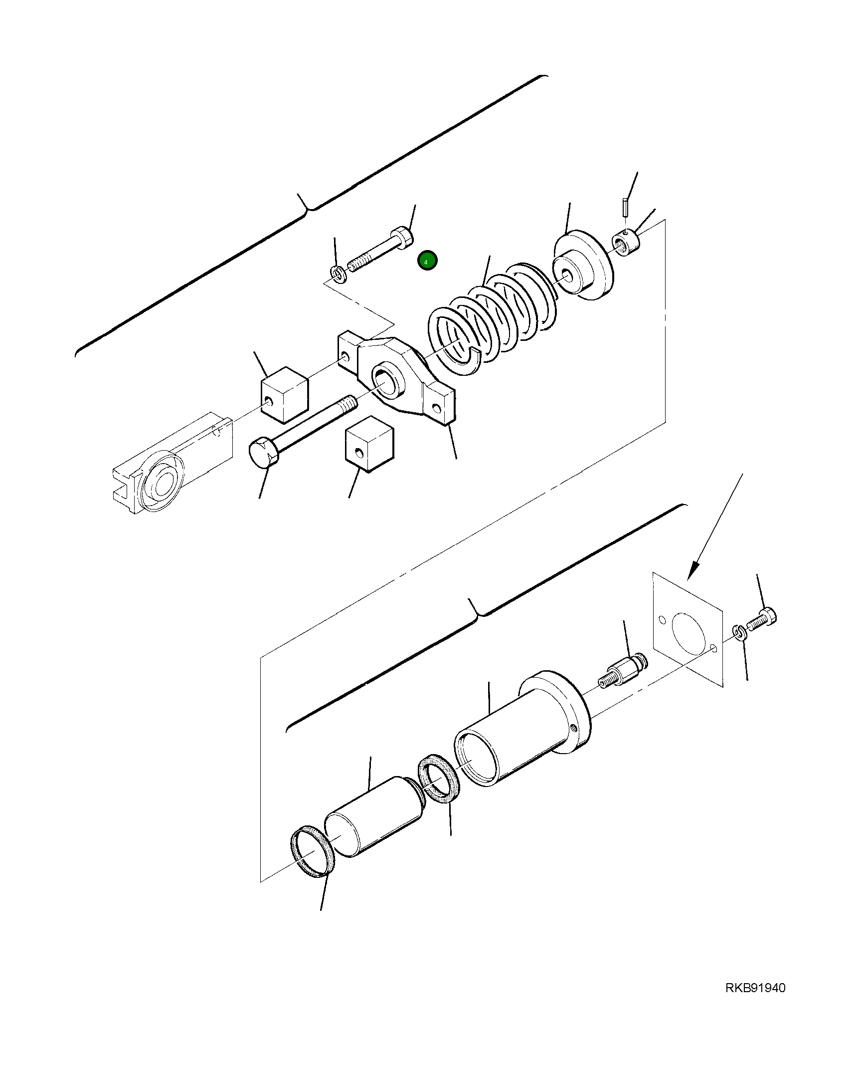 Болт 22E-30-11850  Komatsu
