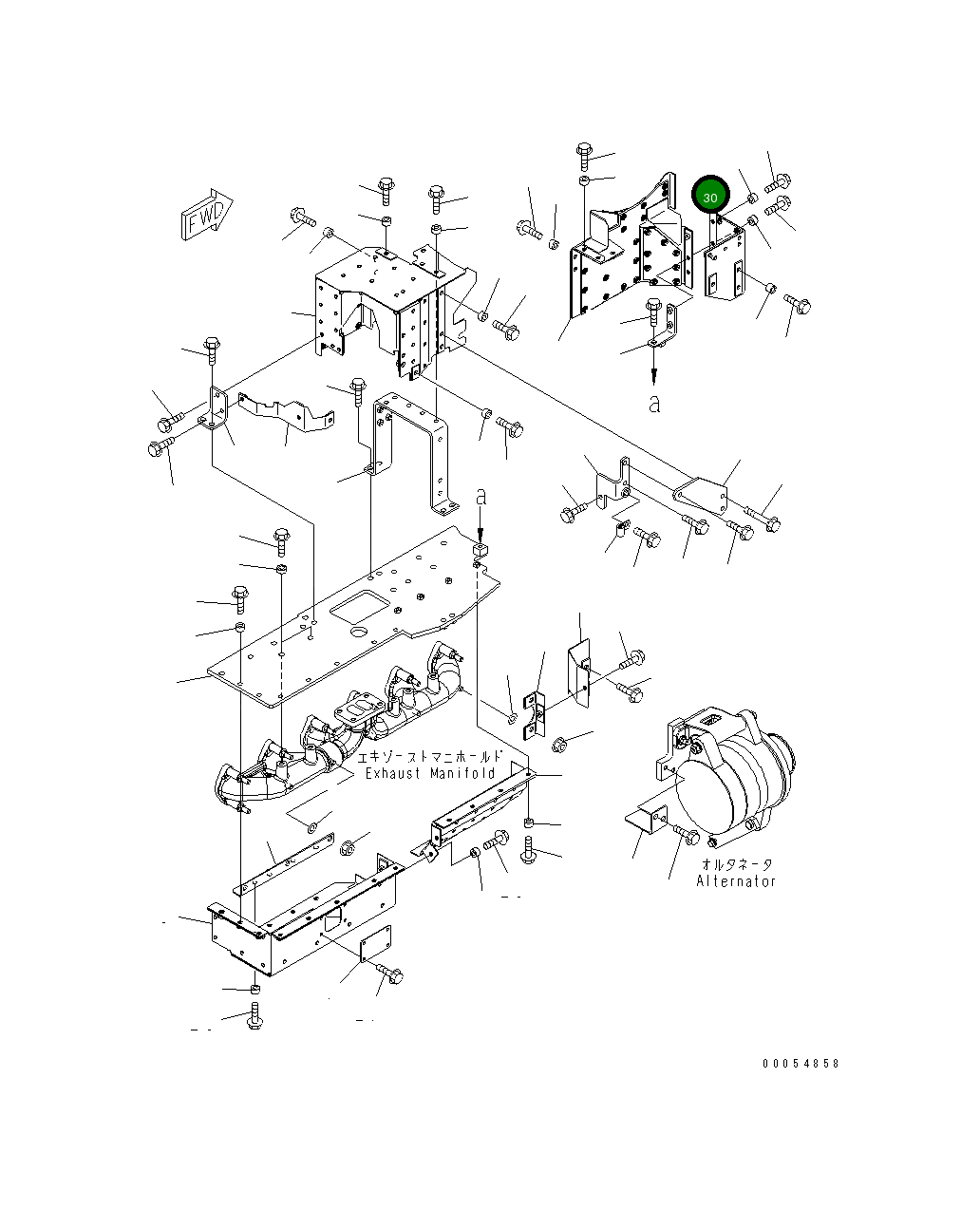 Крышка 6745-11-5980 Komatsu