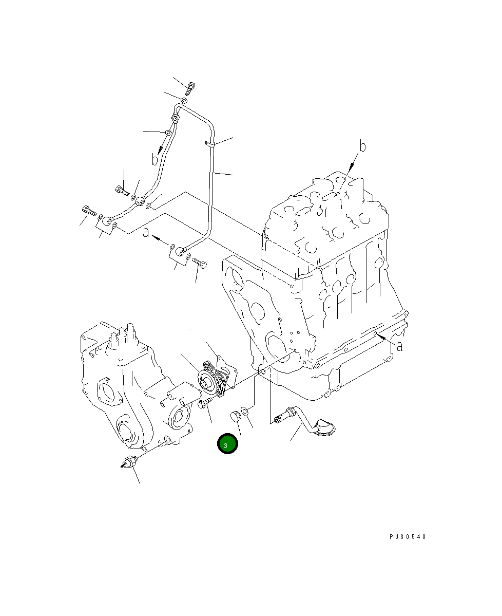 Болт YM26013-060222  Komatsu