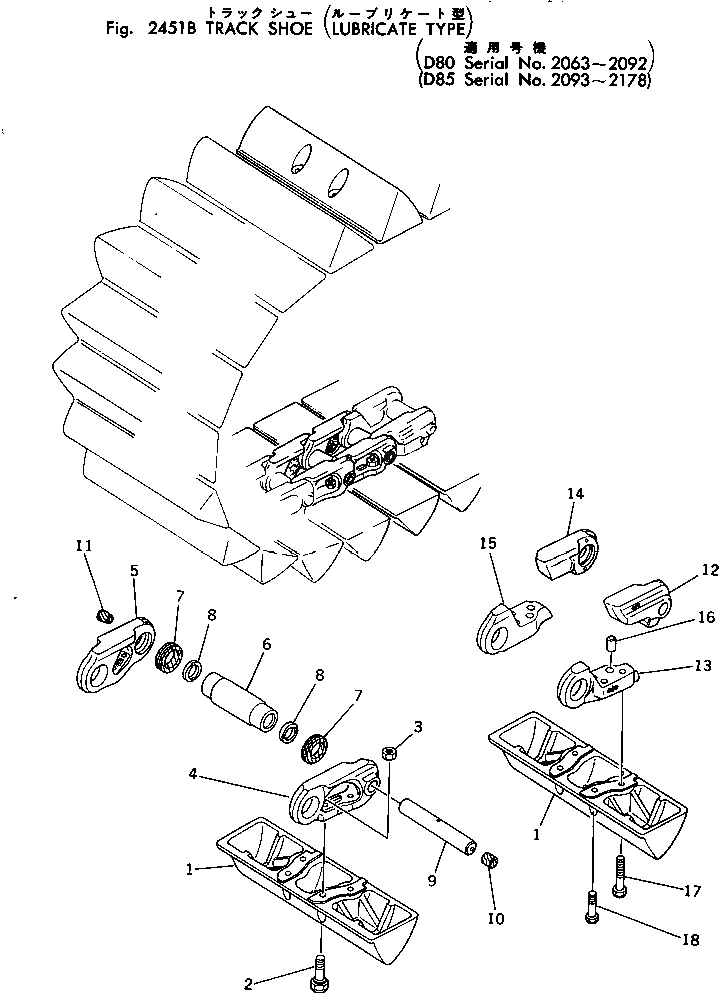 Болт 154-32-41422  Komatsu