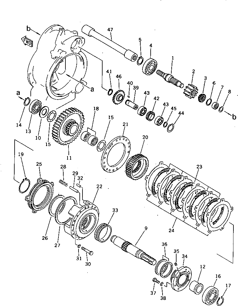 Болт 01010-60870  Komatsu