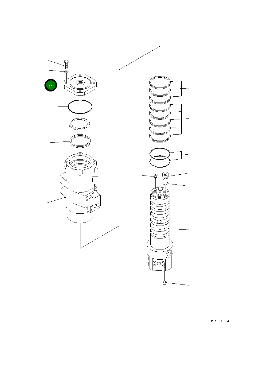 Крышка 703-10-93311 Komatsu