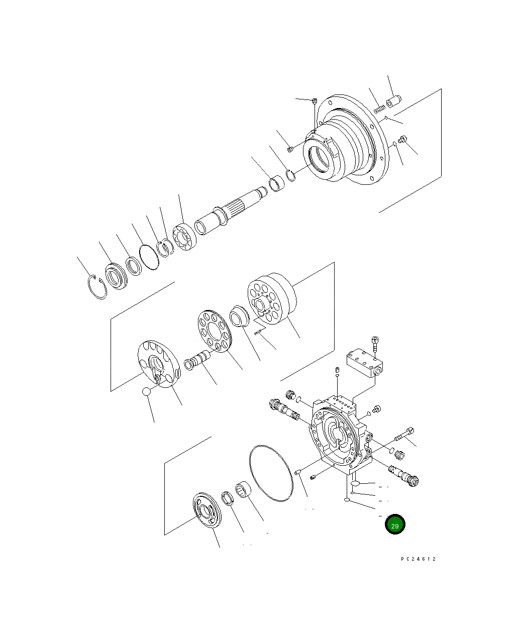 Кольцо уплотнительное (O-Ring) KB95113-02000 Komatsu