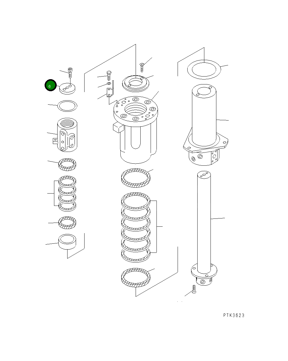 Крышка 20G-30-K2170 Komatsu