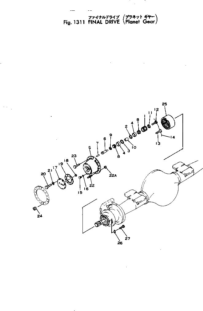 Болт 380-157055-1 Komatsu
