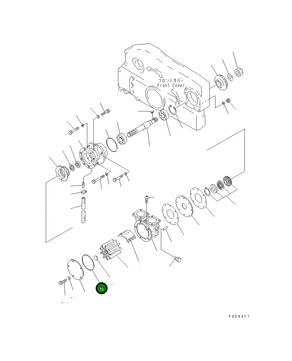 Кольцо уплотнительное (O-Ring) 6212-65-8140 Komatsu