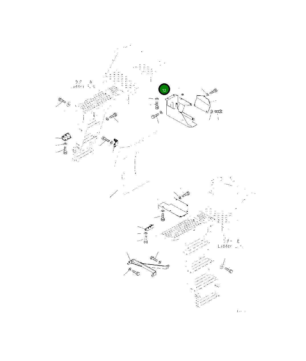 Крышка 423-54-65921  Komatsu