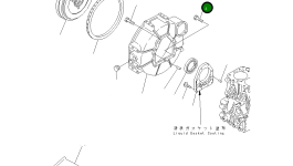 Болт YM121120-01620 Komatsu