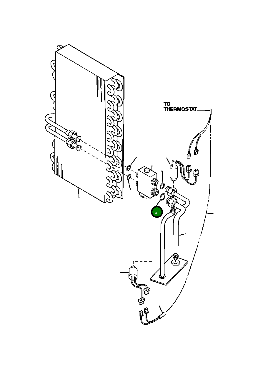 Кольцо уплотнительное (O-Ring) 425-963-AB80 Komatsu