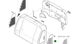 Крышка 621-00885A Komatsu