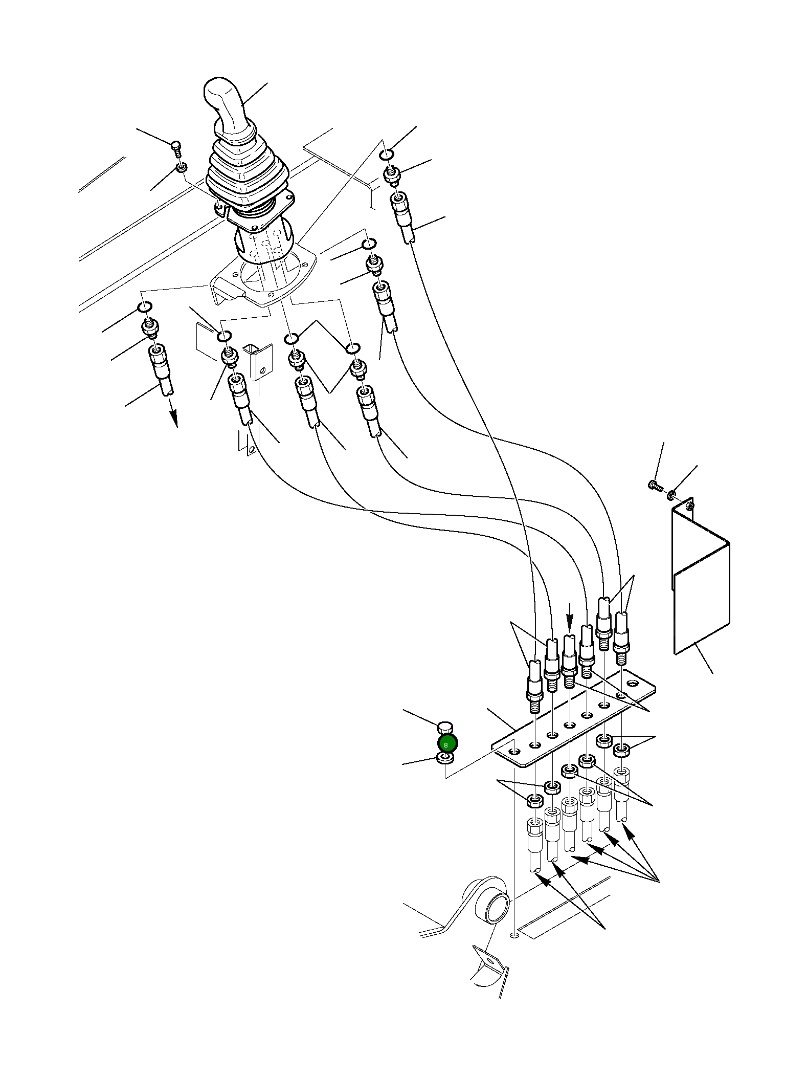 Болт 395-56-14520 Komatsu